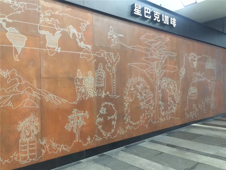 行唐耐候钢幕墙